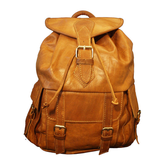 Berber Leather Large Rucksack