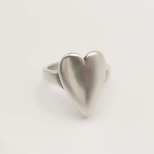 Orli heart ring small