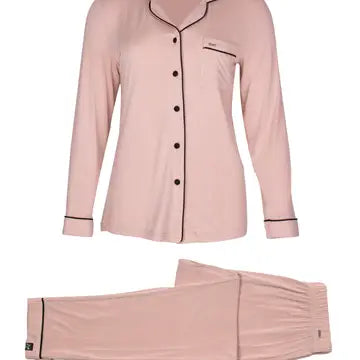 Bamboo PJ Set Pink 20