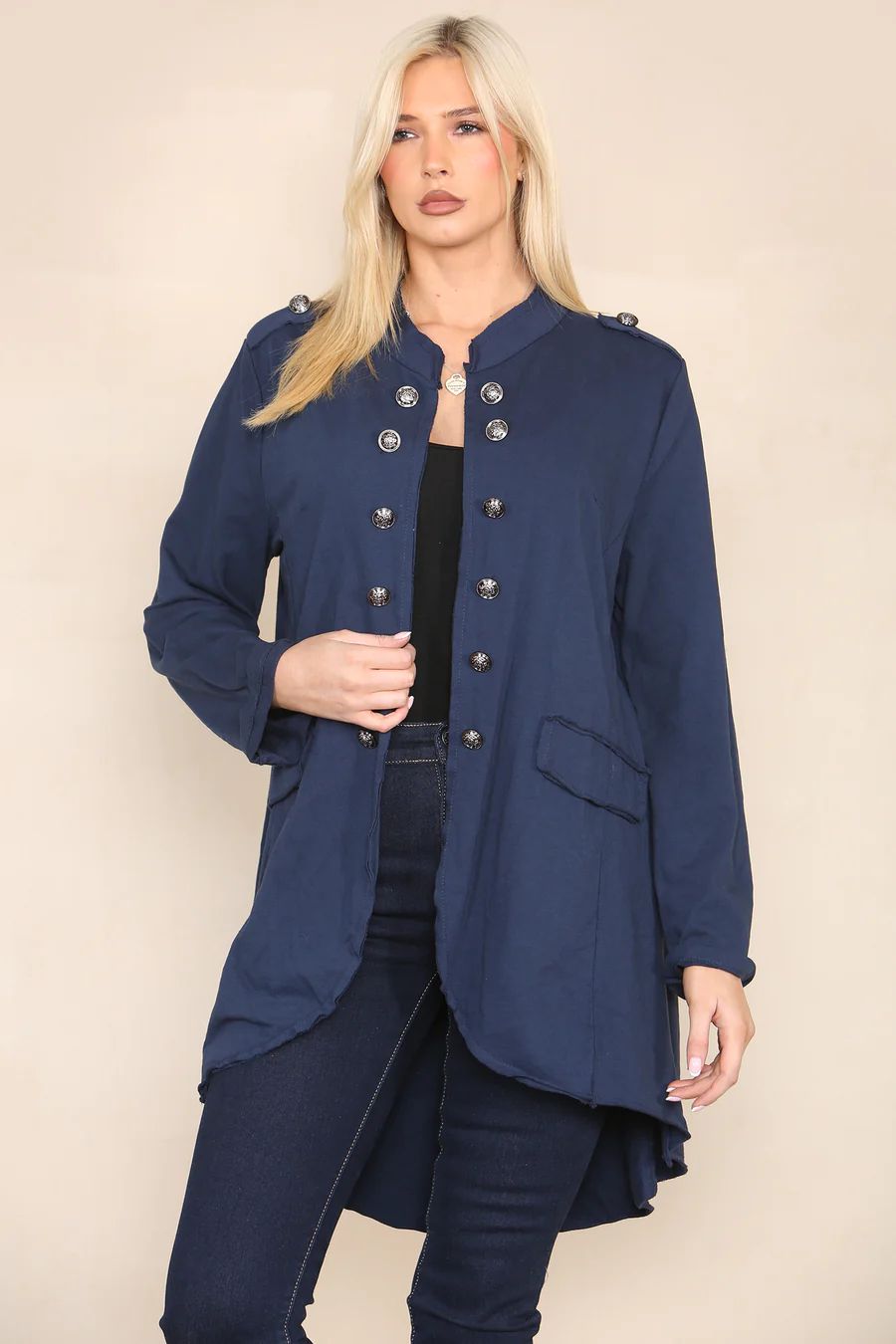 Navy Military Jacket o/s