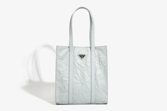 Blue tote bag