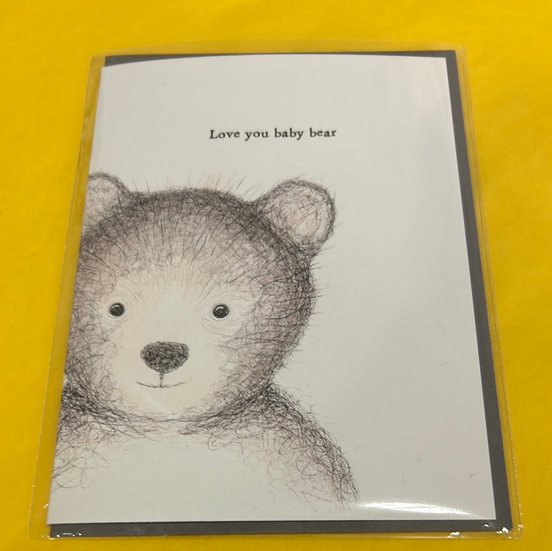 Baby Bear Card