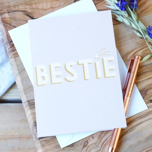 Bestie card