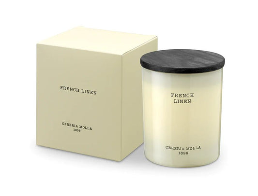 CM French Linen Premium Candle