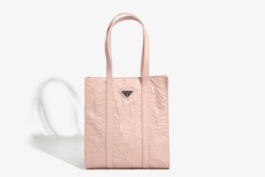 Pink tote bag