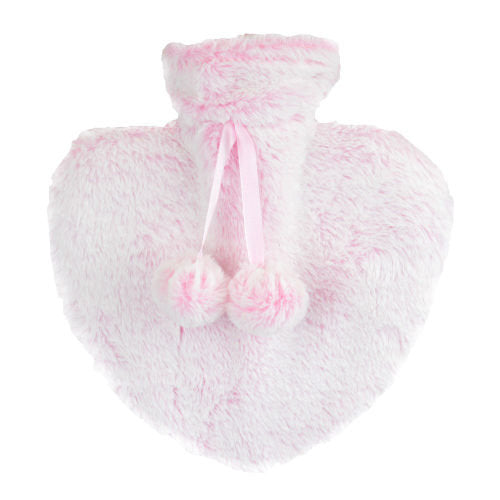 Heart Shape Hot Water Bottle Plush